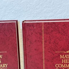 Matthew Henrys Commentary on the Whole Bible 6 Volume Set HC New Modern Edition