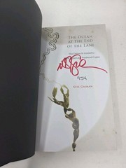 The Ocean at the End of the Lane Deluxe Signed Edition Neil Gaiman