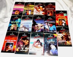 Harlequin• Temptation Series• Black Lines Cover• Lot Of 14• 150+ Pages Each!