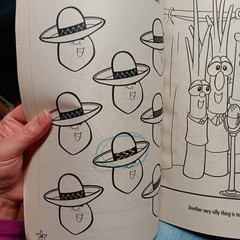 Big Idea VeggieTales Veggie Fever Jumbo Coloring Activity Book 2007 112 pages