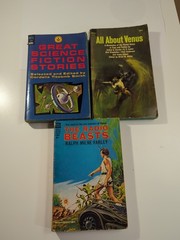 3 X Sci-Fi Fantasty Venus Paperback Bundle, Vintage, Different Authors