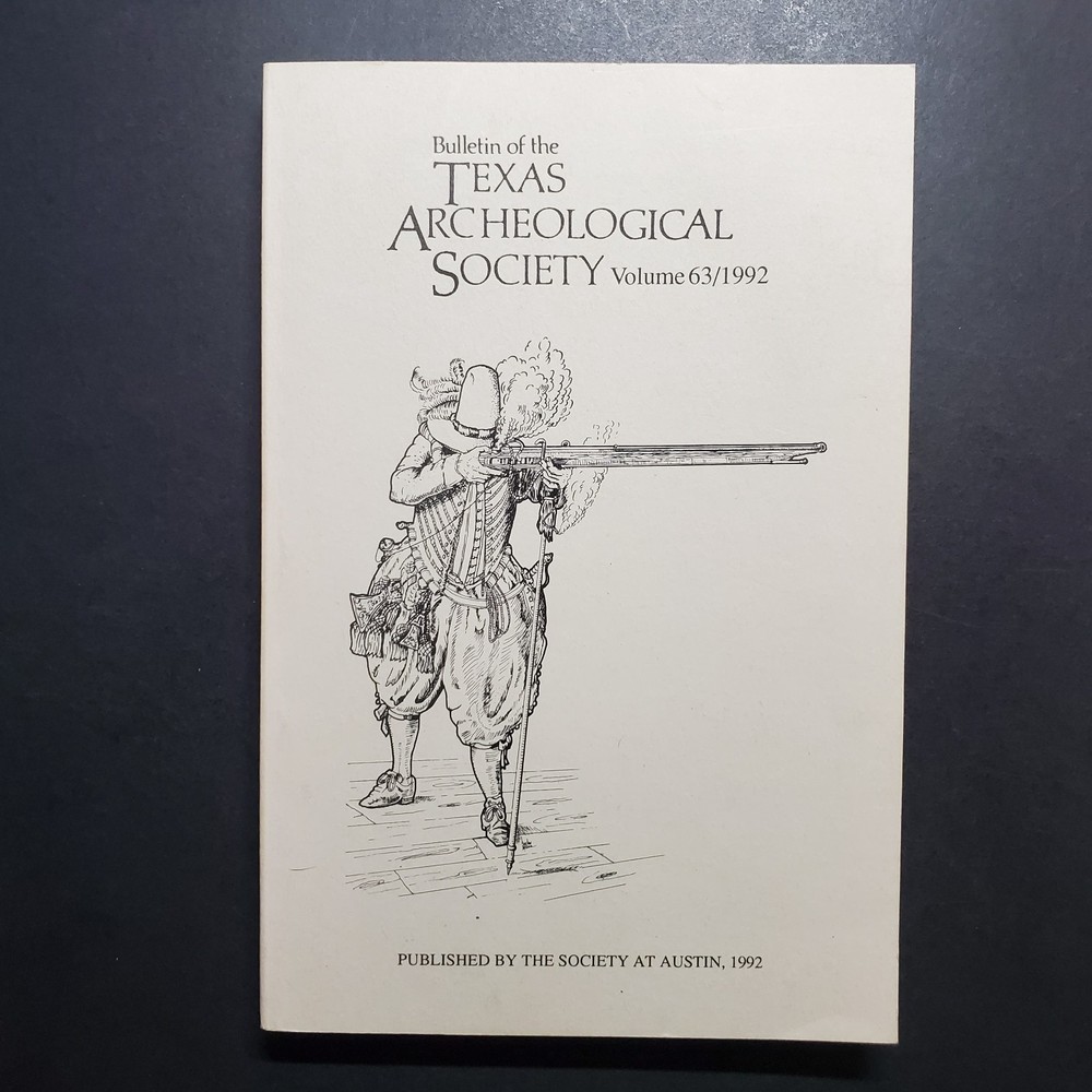 Vintage Texas Archeological Society-Volume 63 (1992 Trade Paperback)