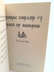 Rage of Aquarius (Zodiac Chillers) by Carol Ellis