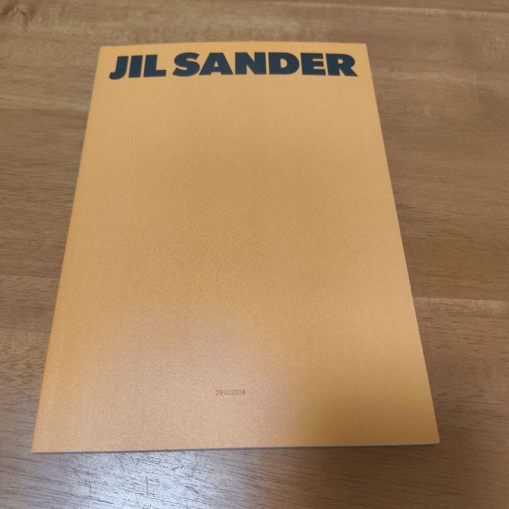 JIL SANDER Catalog Mario Sorrenti Japan 2019 Photography 21x15cm Used
