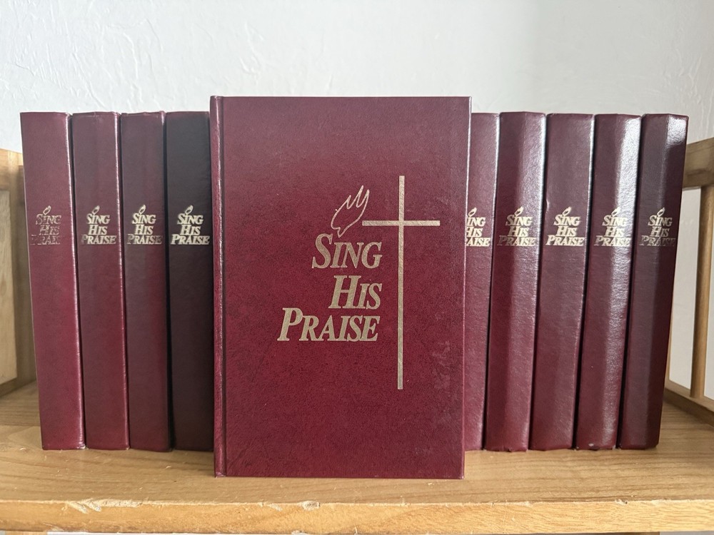 ⛪️ Lot of 15 Sing His Praise 1991 Gospel Publishing House Christian Hymnal Hymn
