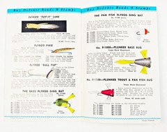 Extremely Rare 1942 Creek Chub Lures Wartime Expo Booklet EX Condition
