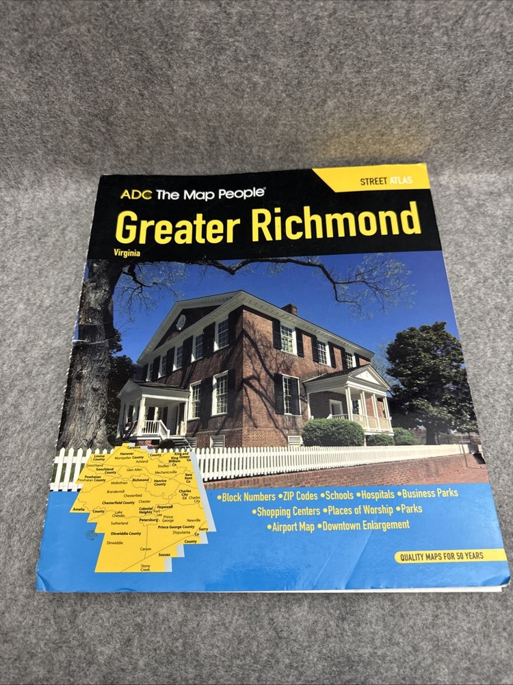 Richmond by the Map People Staff ADC (2008, Book, Other)