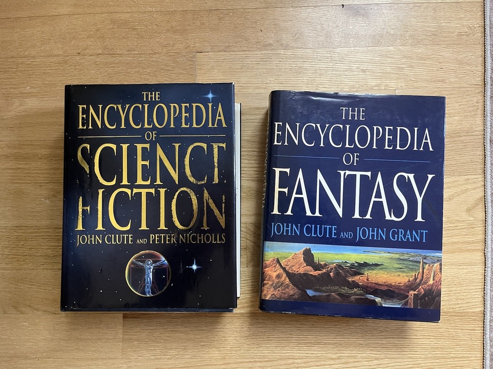 THE ENCYCLOPEDIA OF FANTASY & SCIENCE FICTION By John Clute Nicholls Grant LOT