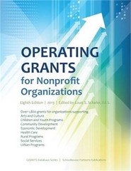 Operating Grants for Nonprofit Organizations 2013 (Paperback or Softback)