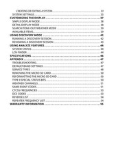 UNIDEN SDS200 Instructions Operating User Manual Guide – TOUGH SPIRAL BINDING