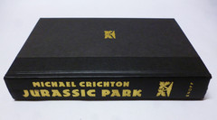 Jurassic Park by Michael Crichton 1990 Knopf Hardcover BCE Good