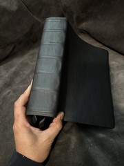 1560 geneva bible (text) All Black leather With Apocrypha With Reformer Notes
