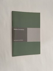 Maitre Cornelius By Honore De Balzac Paperback Book Like New