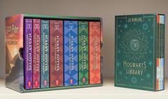 (2) Harry Potter Box Sets Complete Volumes 1-7 PB + Hogwarts Library HC-Rowling