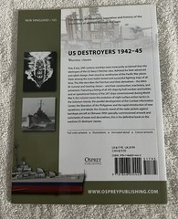 New Vanguard Ser.: US Destroyers 1942-45 : Wartime Classes by Dave McComb (2010,