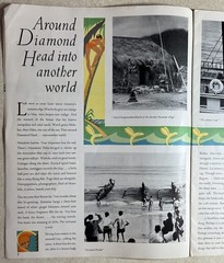 1935 The Story of Hawaii Paperback by Hawaii Tourism-Color Pictoral Maps
