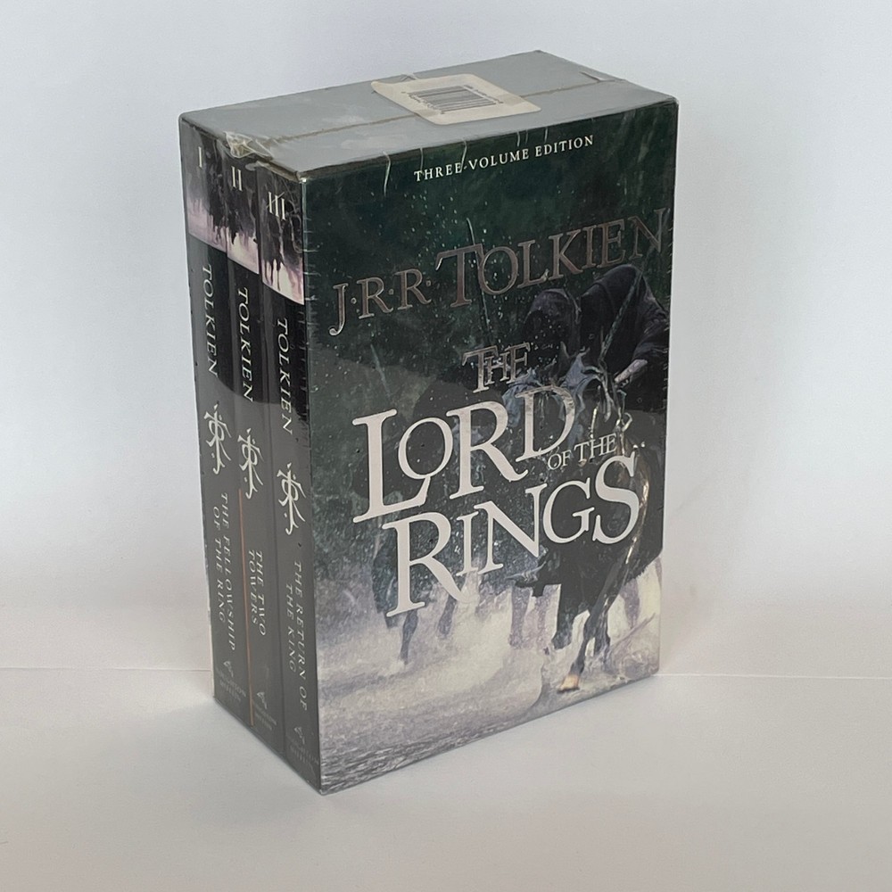 JRR Tolkien Trilogy Box Set Lord Rings NEW Fellowship Towers Return King Movie