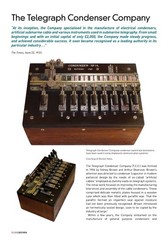 S.G. Brown – Cable Telegraph, Wireless, Loudspeakers, GyroCompass, Early 1900s