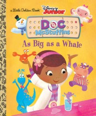 As Big as a Whale (Disney Junior: Doc McStuffins) (Little Golden Book) – GOOD