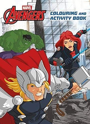 Marvel Avengers: Colouring& Activity Book [Paperback] [Paperback] [Paperback] [