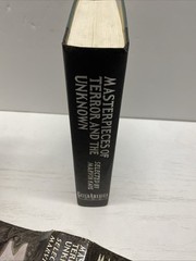 Masterpieces of Terror and the Unknown by Marvin Kaye 1993 Hardcover Dust Jacket