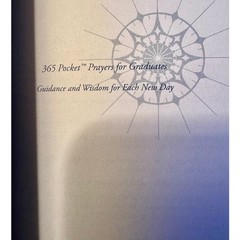 365 Pocket Prayers for Graduates by Ronald A Beers (2013)