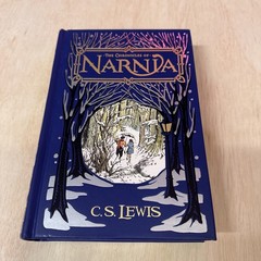 The Chronicles of Narnia C. S. Lewis Barnes Noble Hardcover Bonded Leather