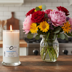 Amazing Grace Soy Candle – 22 oz. Status Jar