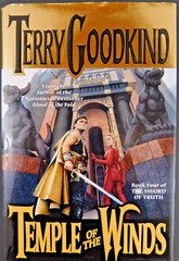Collectible TERRY GOODKIND True 1st ed TEMPLE OF THE WINDS 528 pages 1997 HCDJ