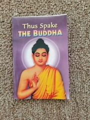 Thus Spake The Buddha Pocket Booklet New Buddhism