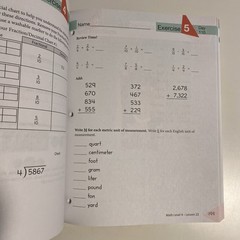 Master Books Math Level 4 Workbook Revised Edition Clean Pages
