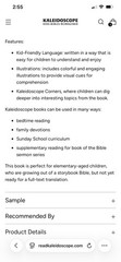 Kaleidoscope Illustrated Kids Bible Retellings Hardcover Books Set Of 26