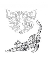 Cats Family Pets series 108 Pages 8.5 x 11 for All Ages