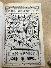 A Warhammer Omnibus THUNDER & STEEL by Dan Abnett 2011 Black Library Very Good