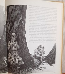 A Tolkien Bestiary by David Day HC 1979 Crescent Books 11X8.5X1″ Illus 2 lb 10 o
