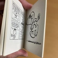 Snoopy Mini Mini Picture Book 3.0×2.6in Peanuts Flying Ace Gift Edition