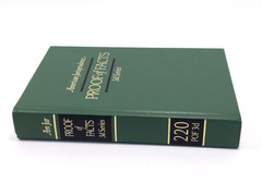 American Jurisprudence Proof of Facts 3d Series 220 POF 3d & General Index Guide