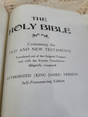 Holy Bible KJV 1970 National Bible Press White Bonded Leather Study Edition