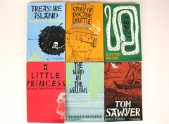 ILLUSTRATED ADAPTED CLASSIC LIT. Treasure Island, Dolittle, Sawyer R L 3.0-3.8