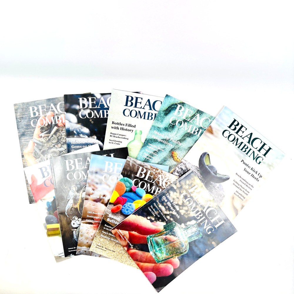 Beach Combing 10 Magazines Volumes 28 to 31 2022 & 35 to 40 2023 and 2024