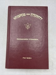 Paramahansa Yogananda Whispers from Eternity Leatherbound Hardcover 1st Version