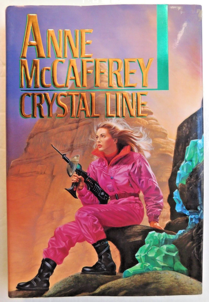 ANNE McCAFFREY True 1st ed 1992 CRYSTAL LINE hardcover w/jacket 294 pages Unread