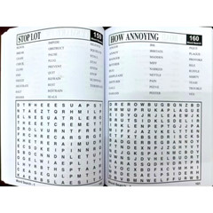 396 pages of Jumbo Word Searches for all Ages