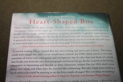 Heart-Shaped Box by Joe Hill 2007 HC 1st Edition/4th Print William Morrow