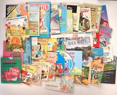 Mixed Lot Of 40 Vintage Children’s Picture Book Collection 50s 60s 70s 80s 90s