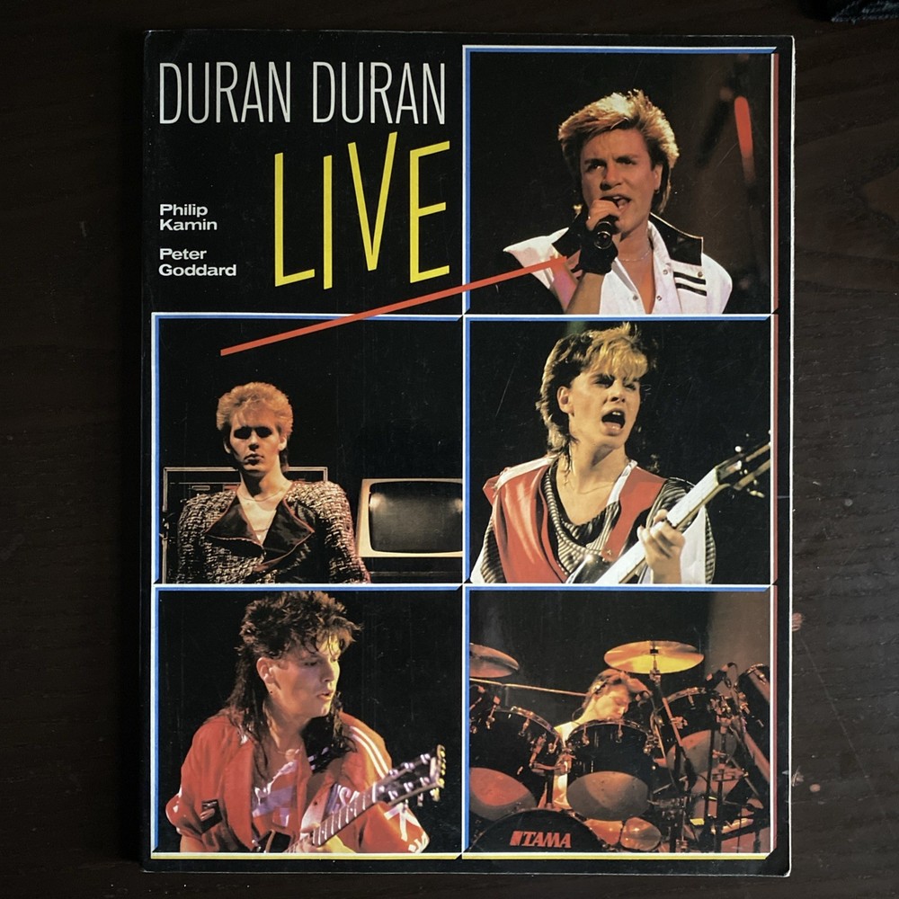 Duran Duran Live Philip Kamin Peter Goddard 1984 Vintage Softcover
