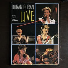 Duran Duran Live Philip Kamin Peter Goddard 1984 Vintage Softcover