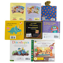 Lot of 8 Dinosaur Board Books Baby Toddler Diggersaurs T Rex How Do Love Theme