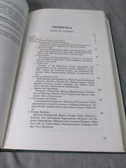 AREA HANDBOOK FOR VENEZUELA 1977 DA PAM 550-71 Hardback