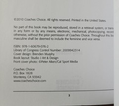 Coaches Choice Football coaching skills drills books 9781606790762 9781585180059